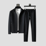 Harrington Oxford | Men's Tracksuit Set Stretch Lycra Slim Fit Casual Wear Harrington Oxford