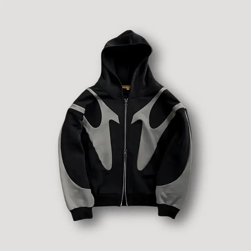 HARRINGTON OXFORD | PATCHWORK ZIP HOODIE FOR MEN