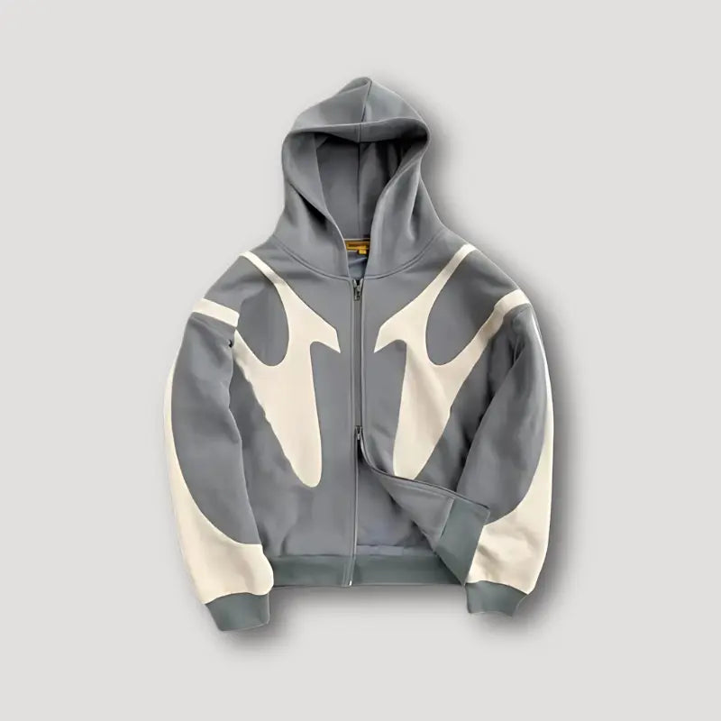 HARRINGTON OXFORD | PATCHWORK ZIP HOODIE FOR MEN
