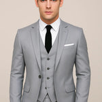 Harrington Oxford | Men's 3-Piece Formal Slim Fit Suit - Single Breasted Harrington Oxford