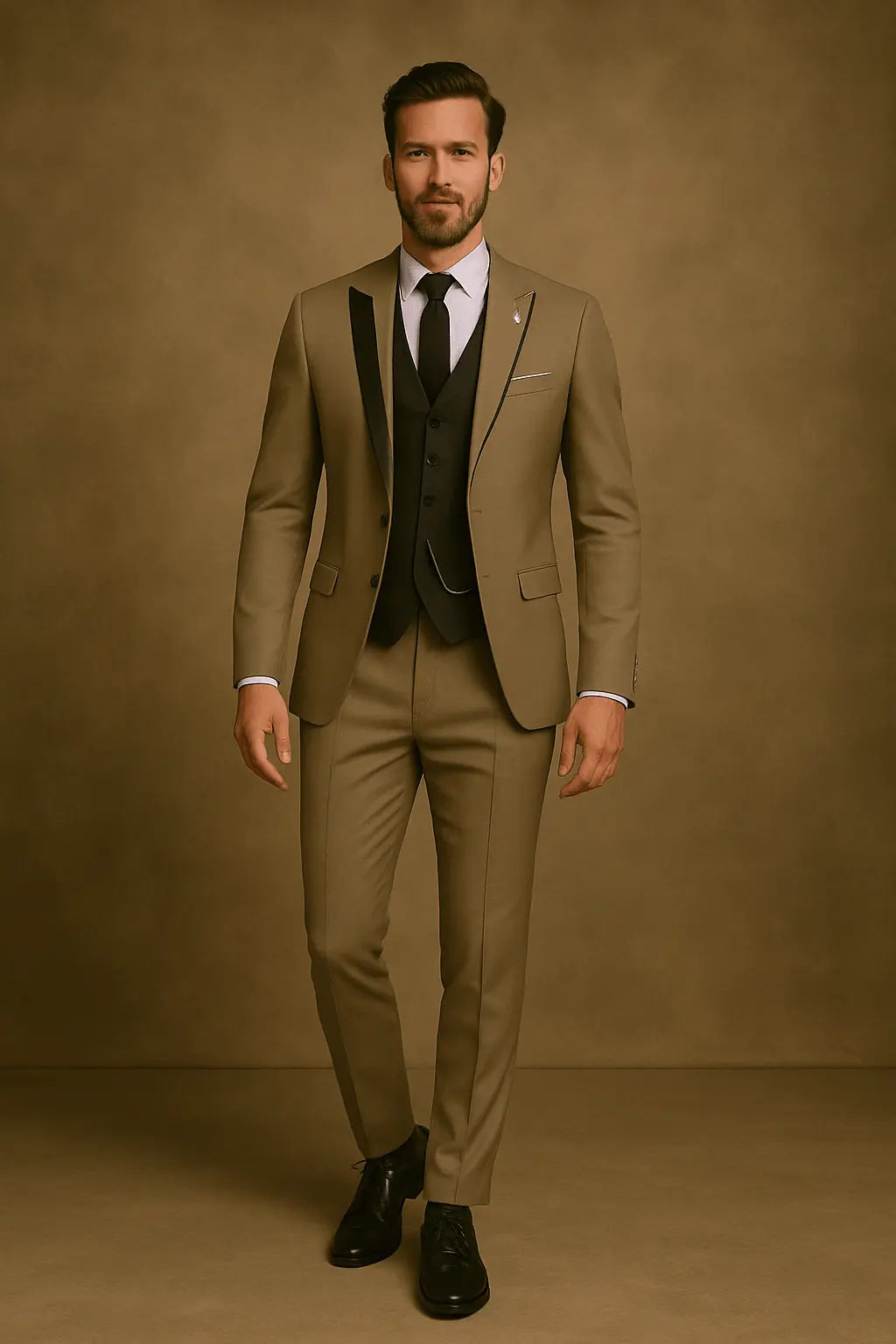 Harrington Oxford | Men’s Slim Fit 3‑Piece Suit – Blazer, Waistcoat & Trousers Set Harrington Oxford