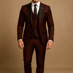 Harrington Oxford | Men’s Slim Fit 3‑Piece Suit – Blazer, Waistcoat & Trousers Set Harrington Oxford