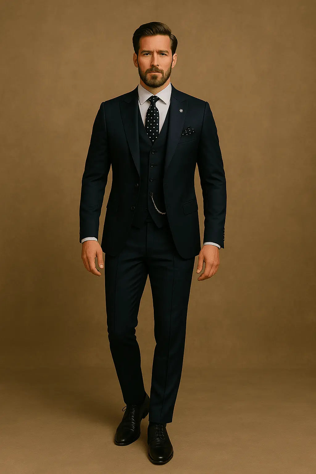 Harrington Oxford | Men’s Slim Fit 3‑Piece Suit – Blazer, Waistcoat & Trousers Set Harrington Oxford
