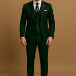 Harrington Oxford | Men’s Slim Fit 3‑Piece Suit – Blazer, Waistcoat & Trousers Set Harrington Oxford