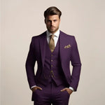Harrington Oxford | Men’s Slim Fit 3‑Piece Suit – Wedding Tuxedo Harrington Oxford