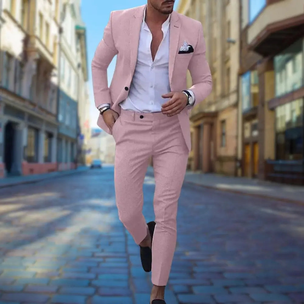 Harrington Oxford | Men’s Slim Fit Two-Piece Suit Harrington Oxford