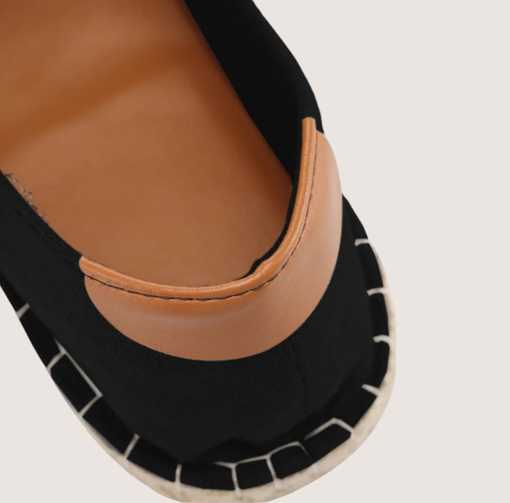 Adrian Classic Suede Espadrilles for Men – Timeless Summer Footwear Black