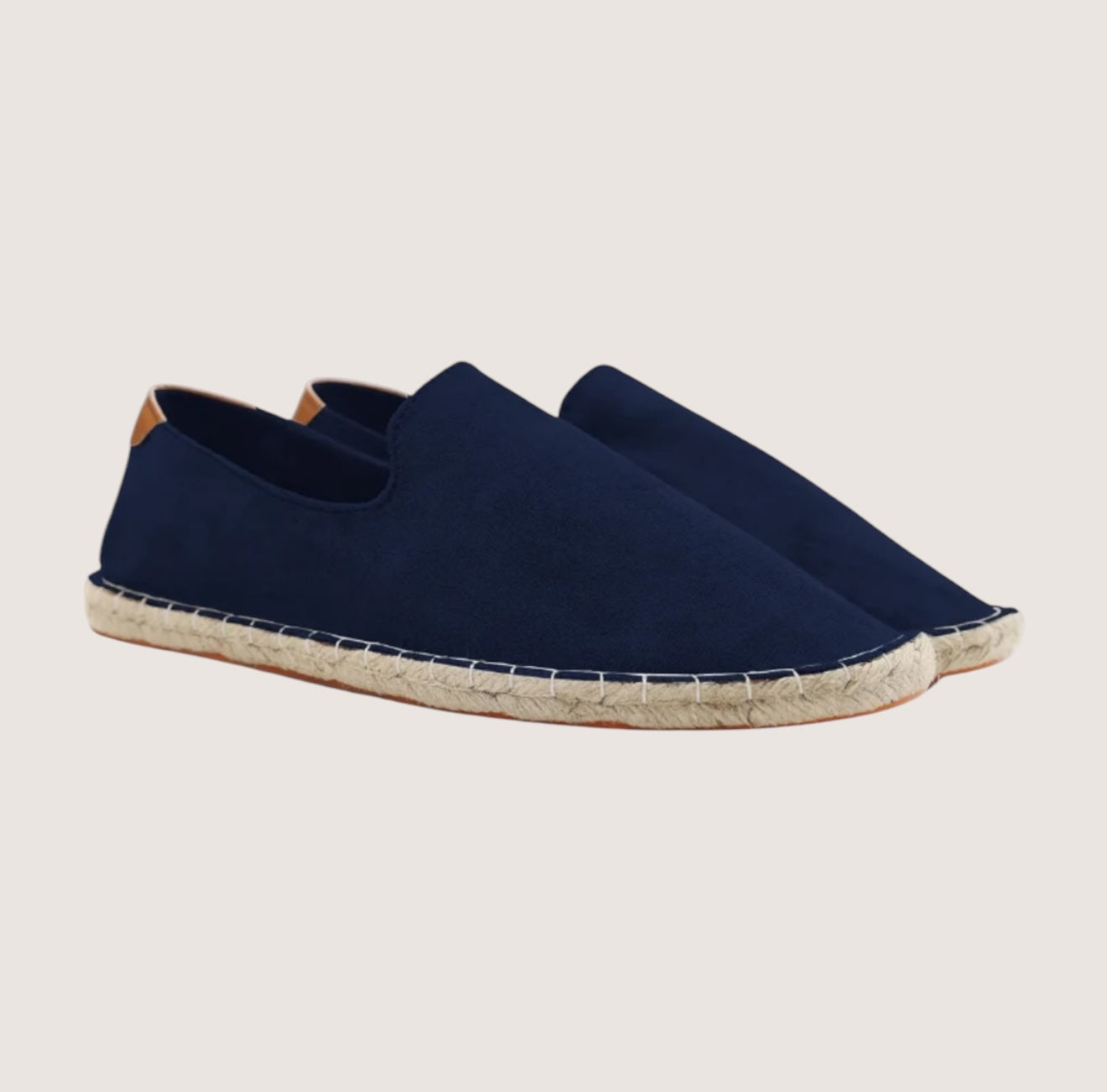 Adrian Classic Suede Espadrilles for Men – Timeless Summer Footwear Navy