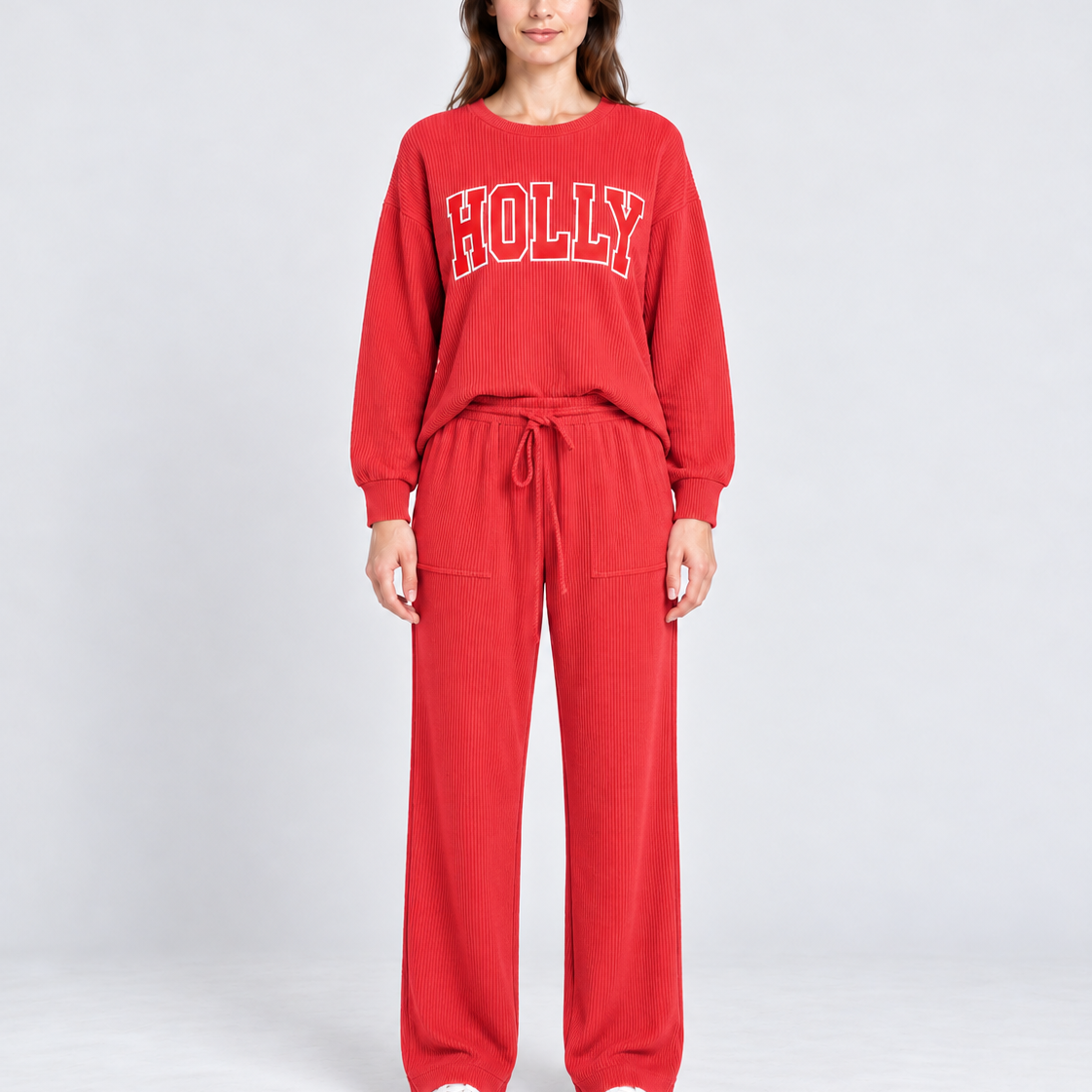 Merry Christmas Top & Pocket Trousers Set