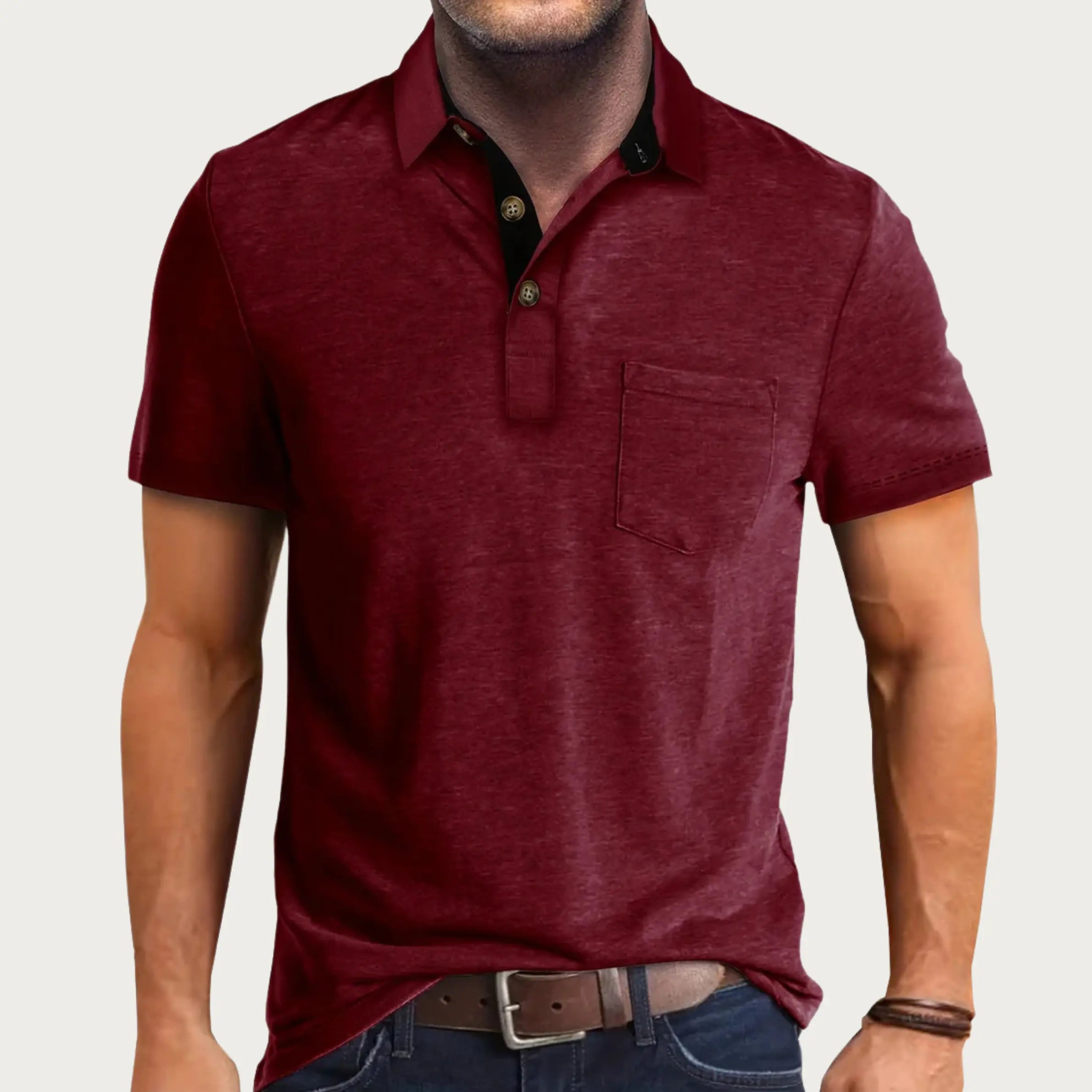 Harrington Oxford | Men’s Classic Slim Fit Polo Shirt Harrington Oxford