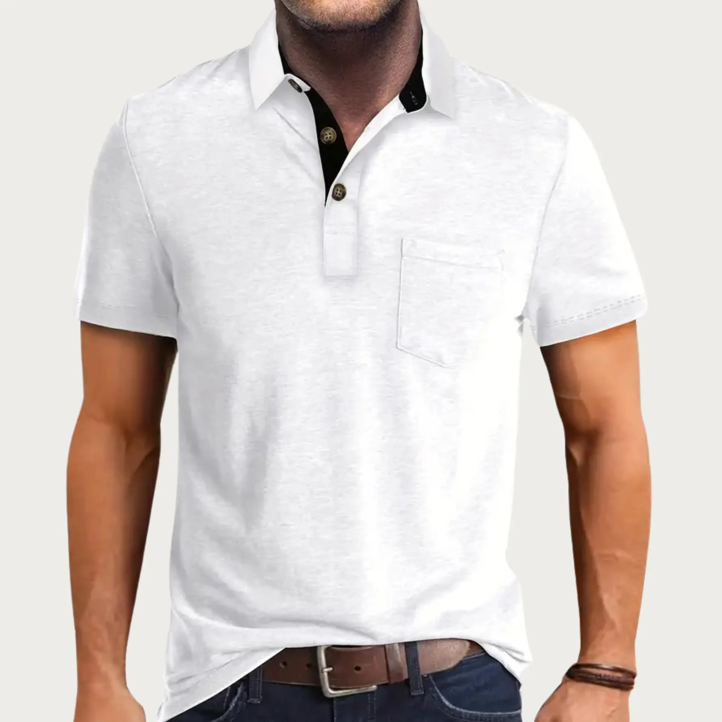 Harrington Oxford | Men’s Classic Slim Fit Polo Shirt Harrington Oxford