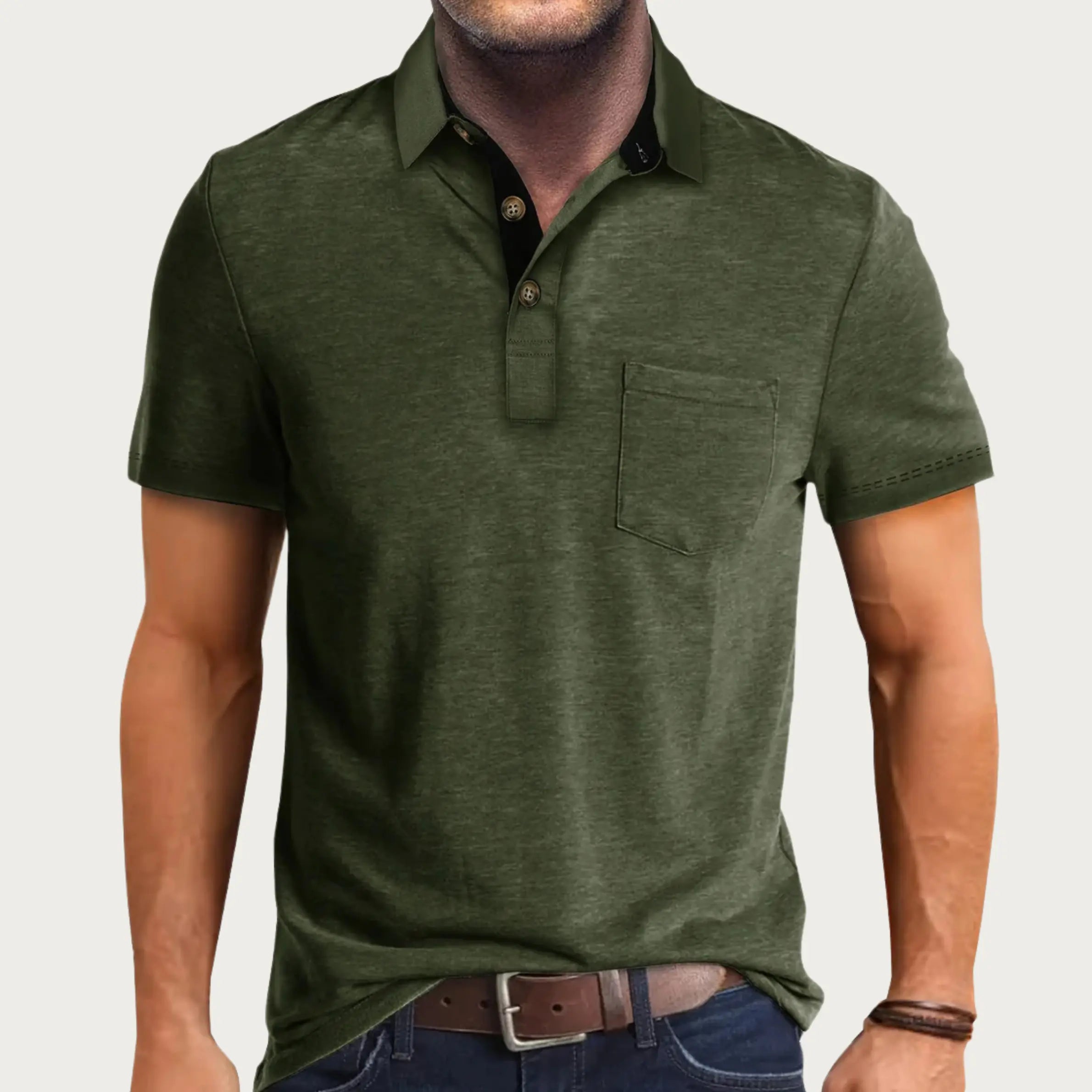 Harrington Oxford | Men’s Classic Slim Fit Polo Shirt Harrington Oxford