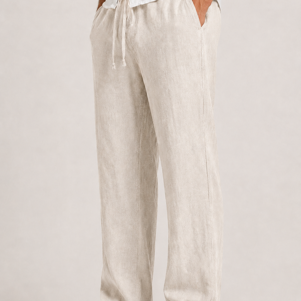 HARRINGTON OXFORD | LINEN TROUSERS FOR MEN