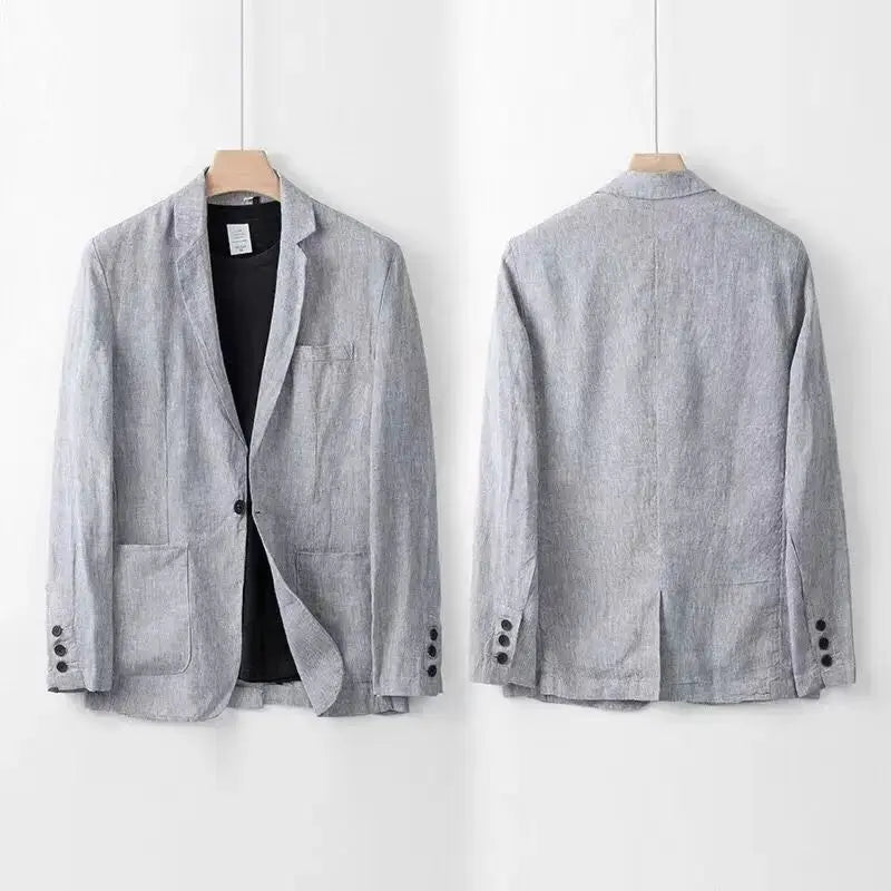 HARRINGTON OXFORD | LINEN BLEND SUIT FOR MEN Harrington Oxford