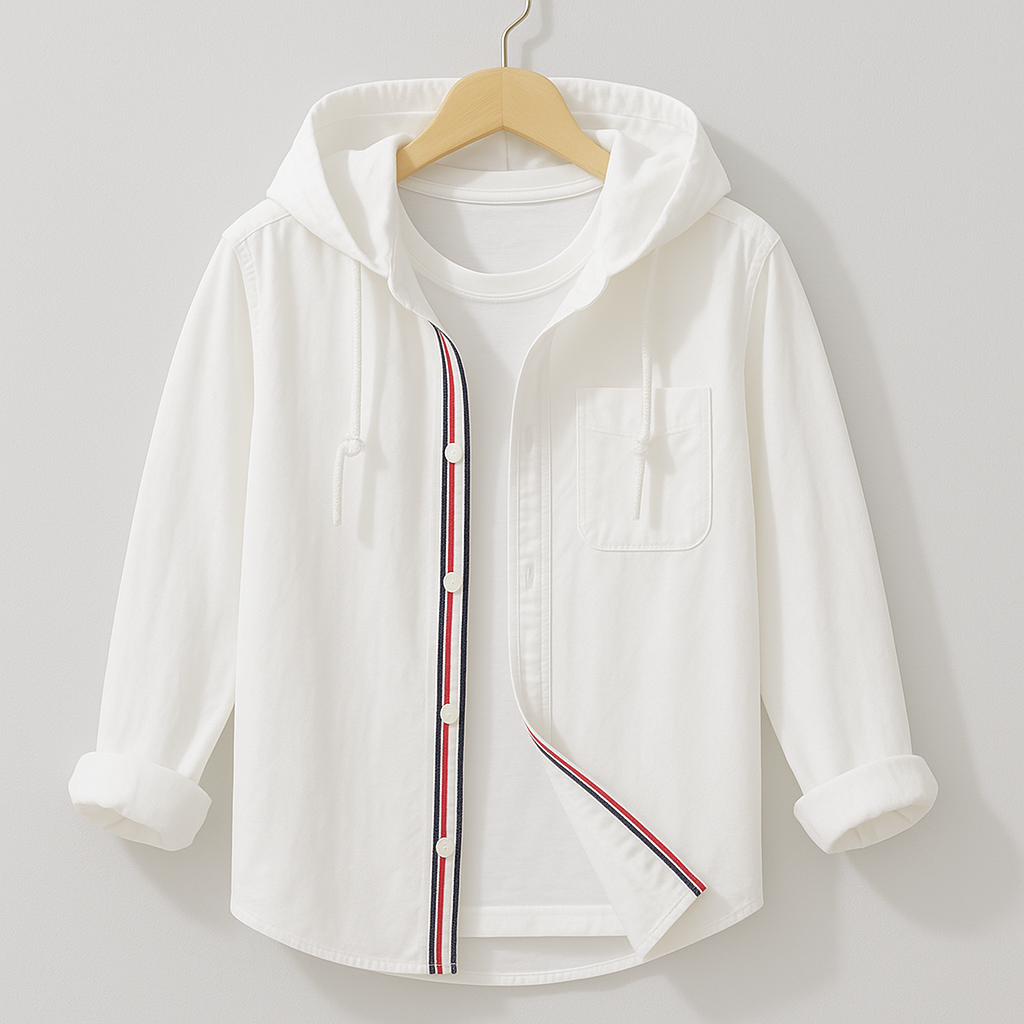 HARRINGTON OXFORD | LINEN HOODIE FOR MEN