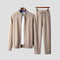 Harrington Oxford | Men's Lounge Set Merino Wool Two-Piece Soft Comfort Harrington Oxford