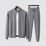 Harrington Oxford | Men's Lounge Set Merino Wool Two-Piece Soft Comfort Harrington Oxford