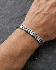 Braided Pattern Bracelet For Men