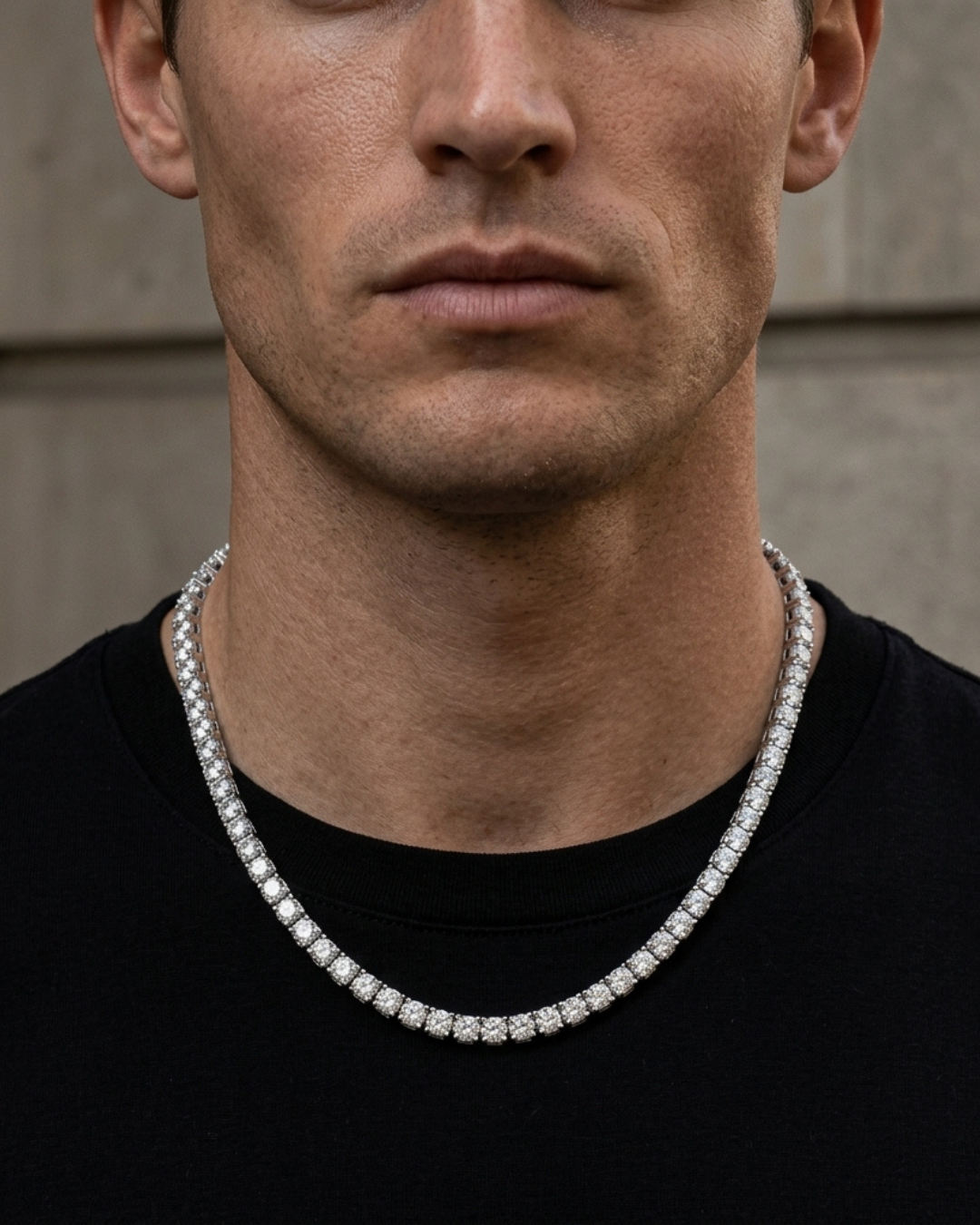 5mm Tennis Chain Necklace For Men