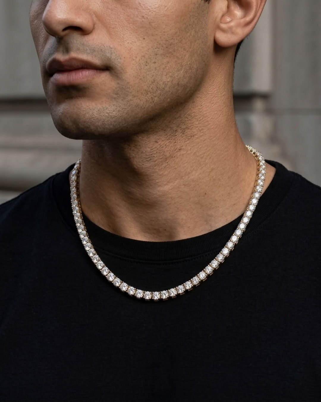 5mm Tennis Chain Necklace For Men