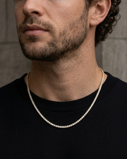 3mm Tennis Chain Necklace For Men