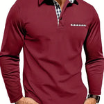 Harrington Oxford | Men’s Long Sleeve Summer Polo Shirt Harrington Oxford