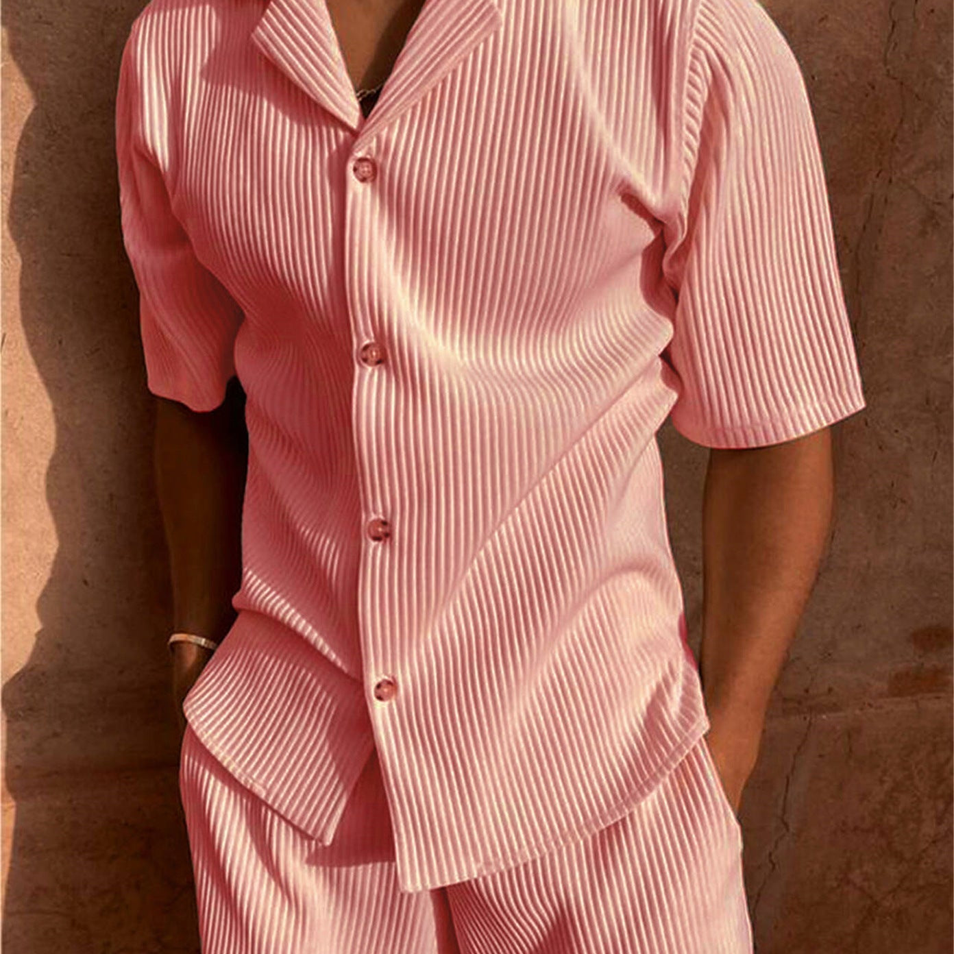 HARRINGTON OXFORD | SUMMER SHIRT AND SHORTS SET FOR MEN