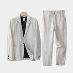 HARRINGTON OXFORD | LINEN BLEND SUIT FOR MEN Harrington Oxford