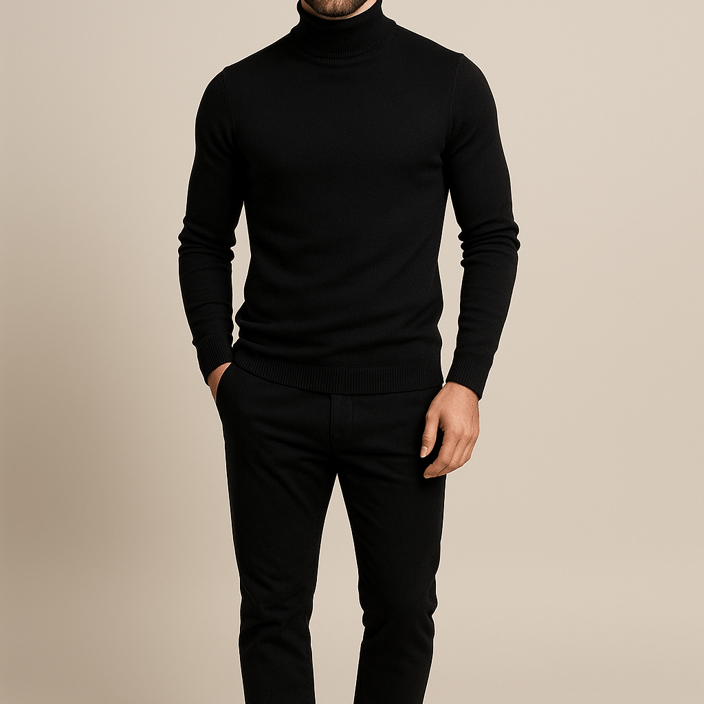 HARRINGTON OXFORD | SLIM TURTLENECK SWEATER FOR MEN