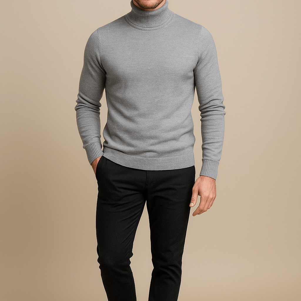 HARRINGTON OXFORD | SLIM TURTLENECK SWEATER FOR MEN