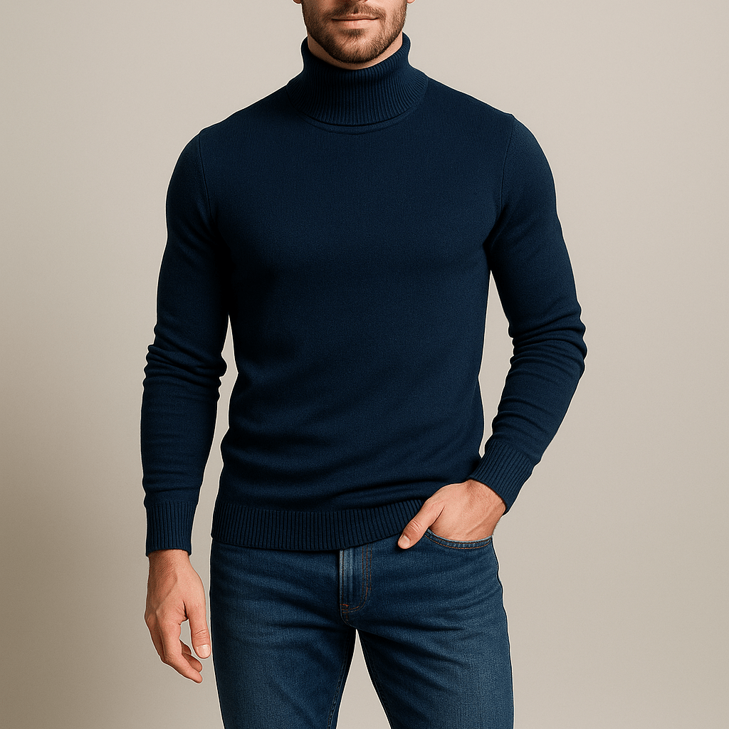 HARRINGTON OXFORD | SLIM TURTLENECK SWEATER FOR MEN