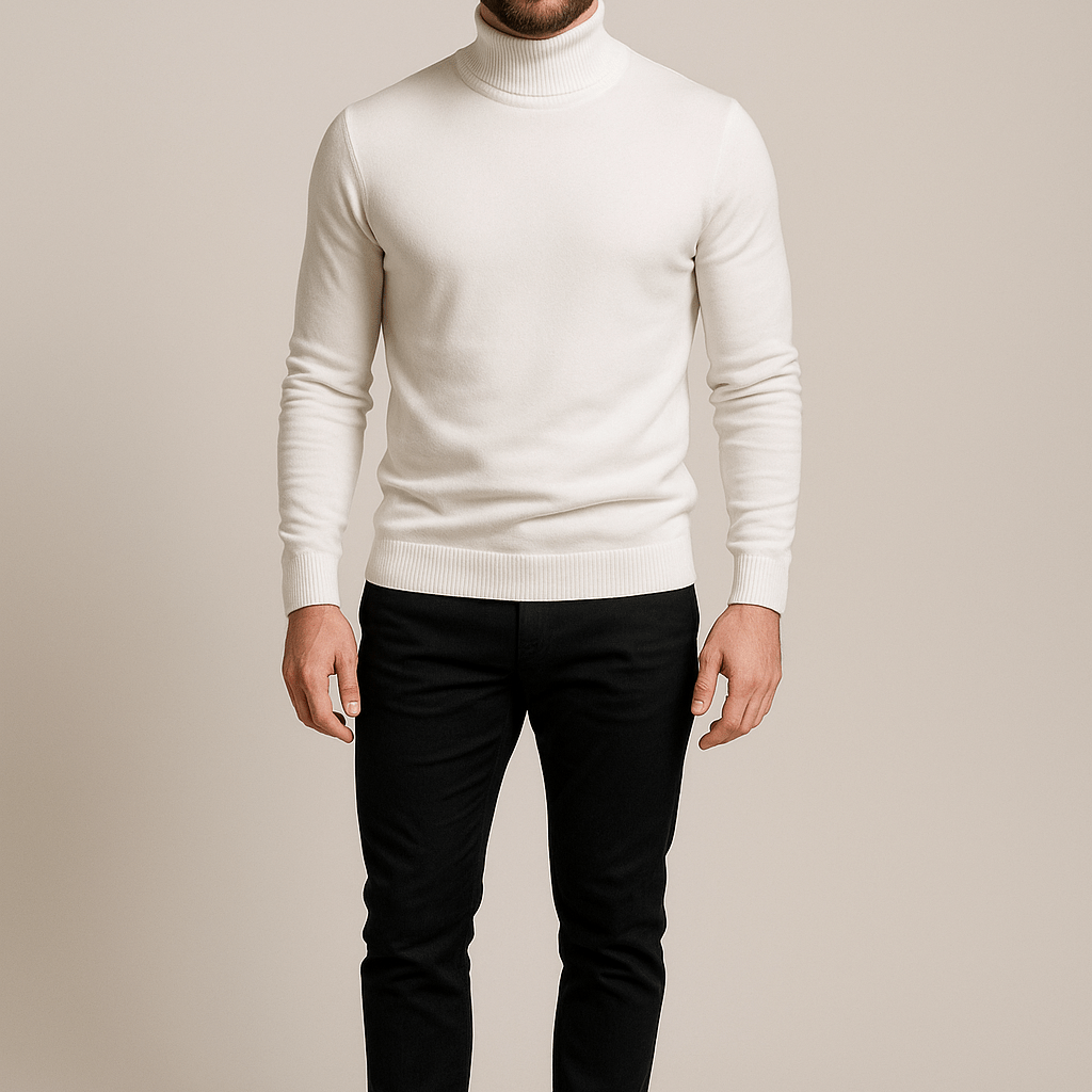 HARRINGTON OXFORD | SLIM TURTLENECK SWEATER FOR MEN