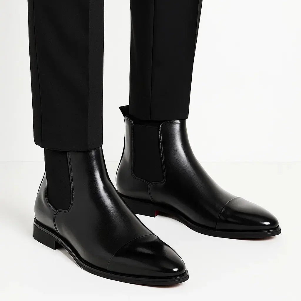 Harrington Oxford | Men's Chelsea Boots Premium Leather Comfortable Everyday Wear Harrington Oxford