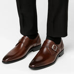 Harrington Oxford | Men's Loafers Leather Casual High-Quality Italian Dress Shoes for Weddings and Parties Harrington Oxford