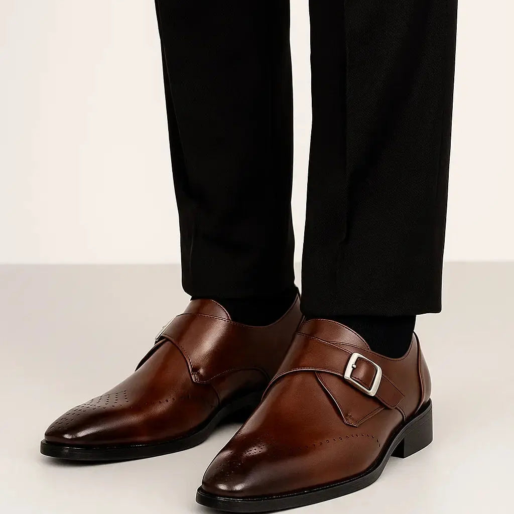 Harrington Oxford | Men's Loafers Leather Casual High-Quality Italian Dress Shoes for Weddings and Parties Harrington Oxford