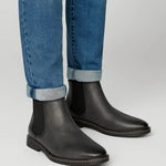 Harrington Oxford | Men's Chelsea Boots Synthetic Leather Retro Slip-On Comfortable Fashion Harrington Oxford