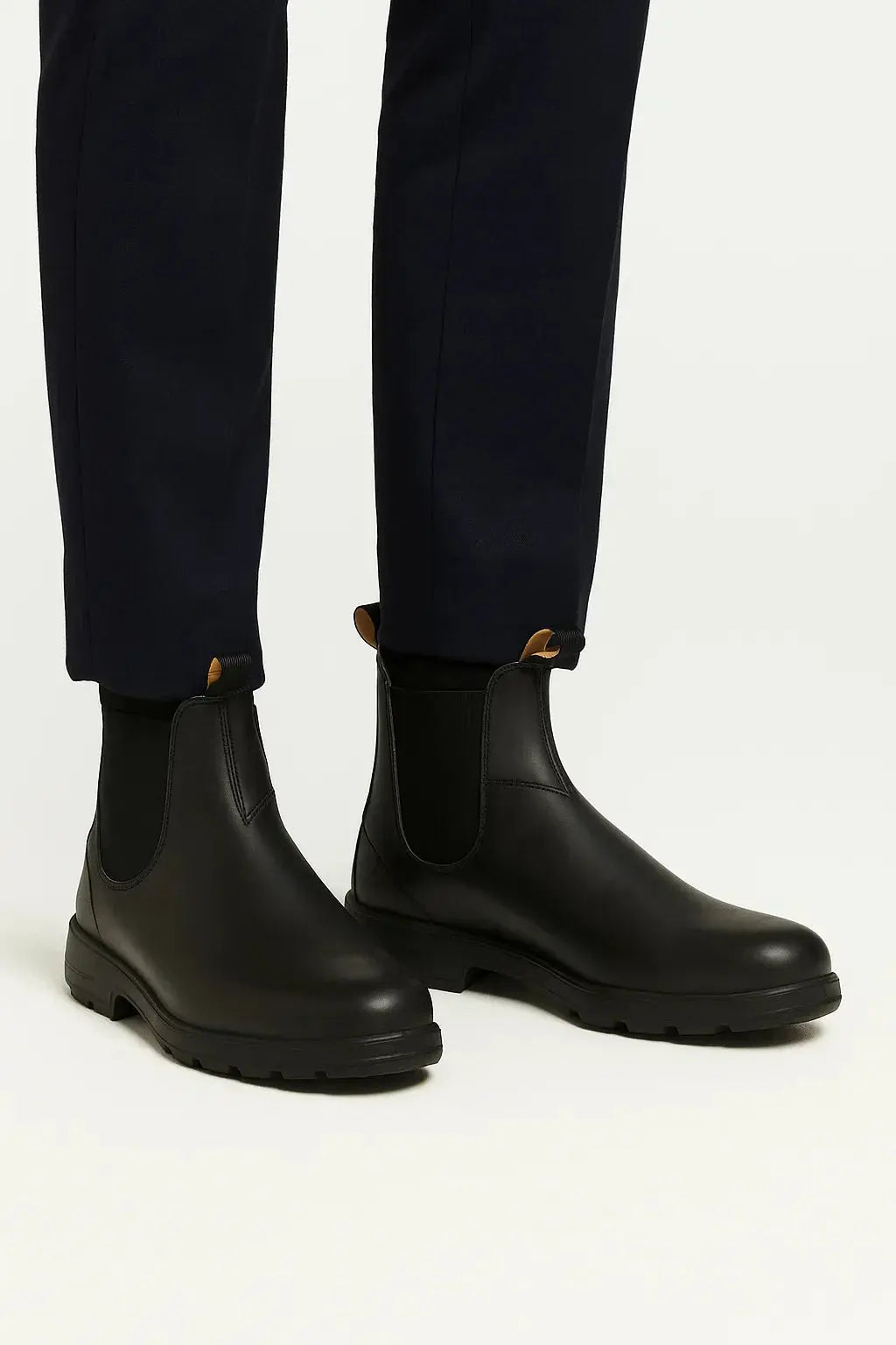 Harrington Oxford | Men's Chelsea Boots PU Leather Ankle Length with Elastic Panels Harrington Oxford