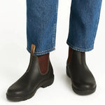 Harrington Oxford | Men's Chelsea Boots PU Leather Ankle Length with Elastic Panels Harrington Oxford