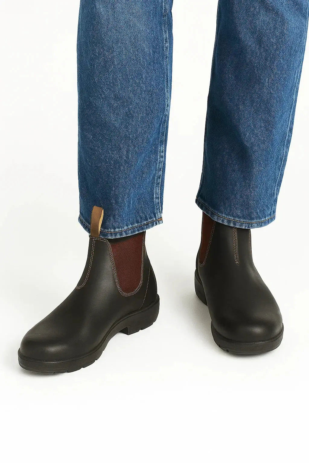 Harrington Oxford | Men's Chelsea Boots PU Leather Ankle Length with Elastic Panels Harrington Oxford