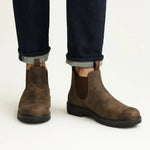 Harrington Oxford | Men's Chelsea Boots PU Leather Ankle Length with Elastic Panels Harrington Oxford