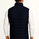 Men's Puffer Vest Cotton-Padded Sleeveless Winter Jacket