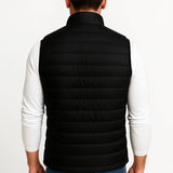Men's Puffer Vest Cotton-Padded Sleeveless Winter Jacket