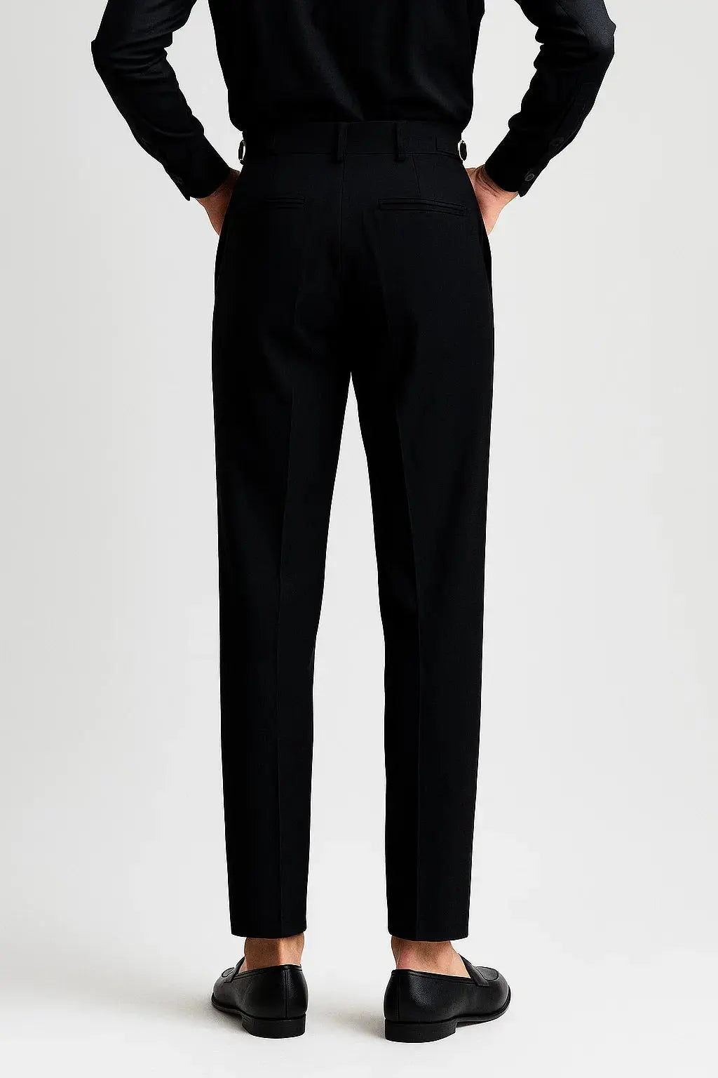 Harrington Oxford | Men's Trousers Modern Fit Cotton Elegant with Folds Harrington Oxford