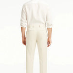 Harrington Oxford | Men's Trousers Modern Fit Cotton Elegant with Folds Harrington Oxford