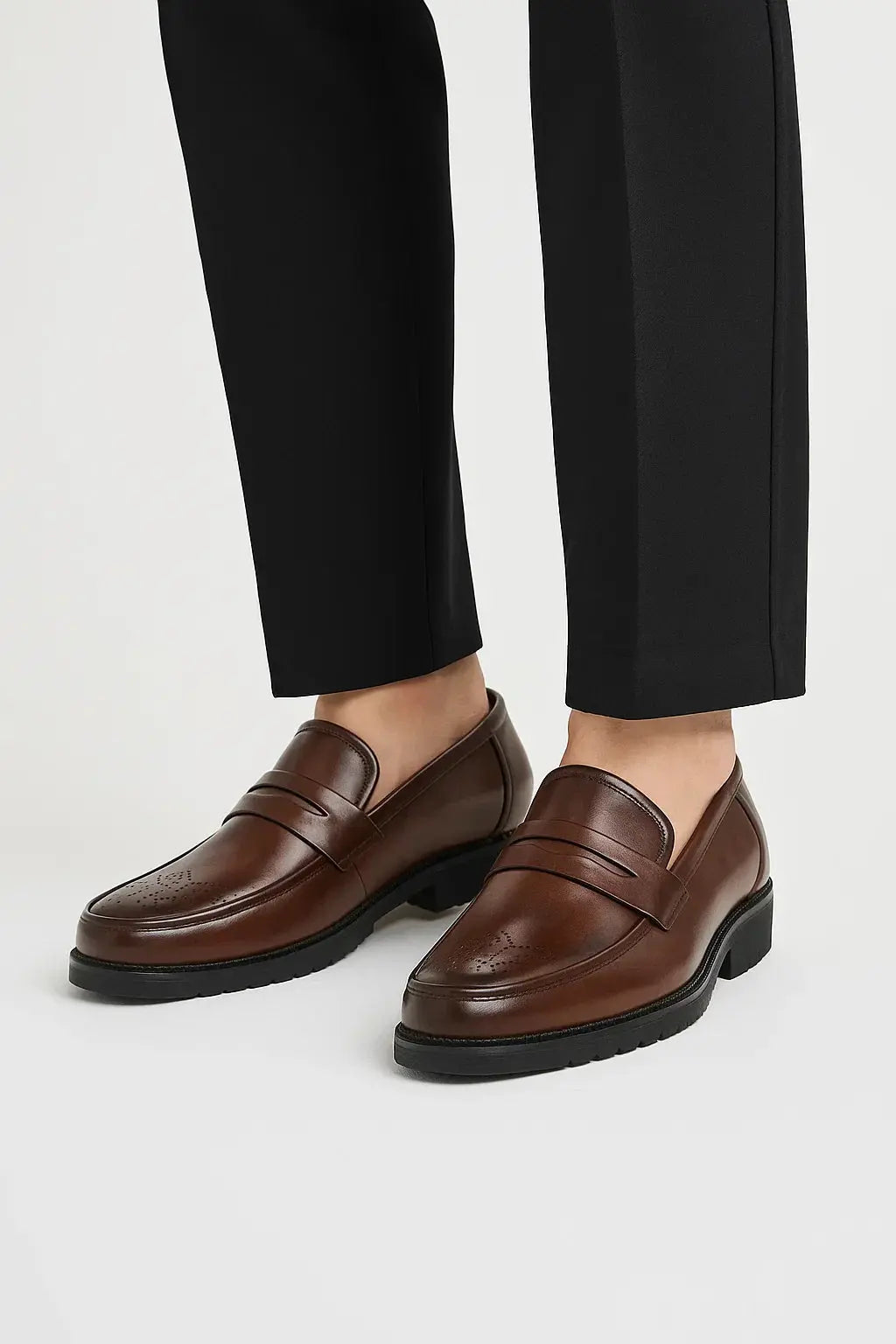 Harrington Oxford | Men's Oxford Shoes Leather Breathable Round Toe Formal Harrington Oxford