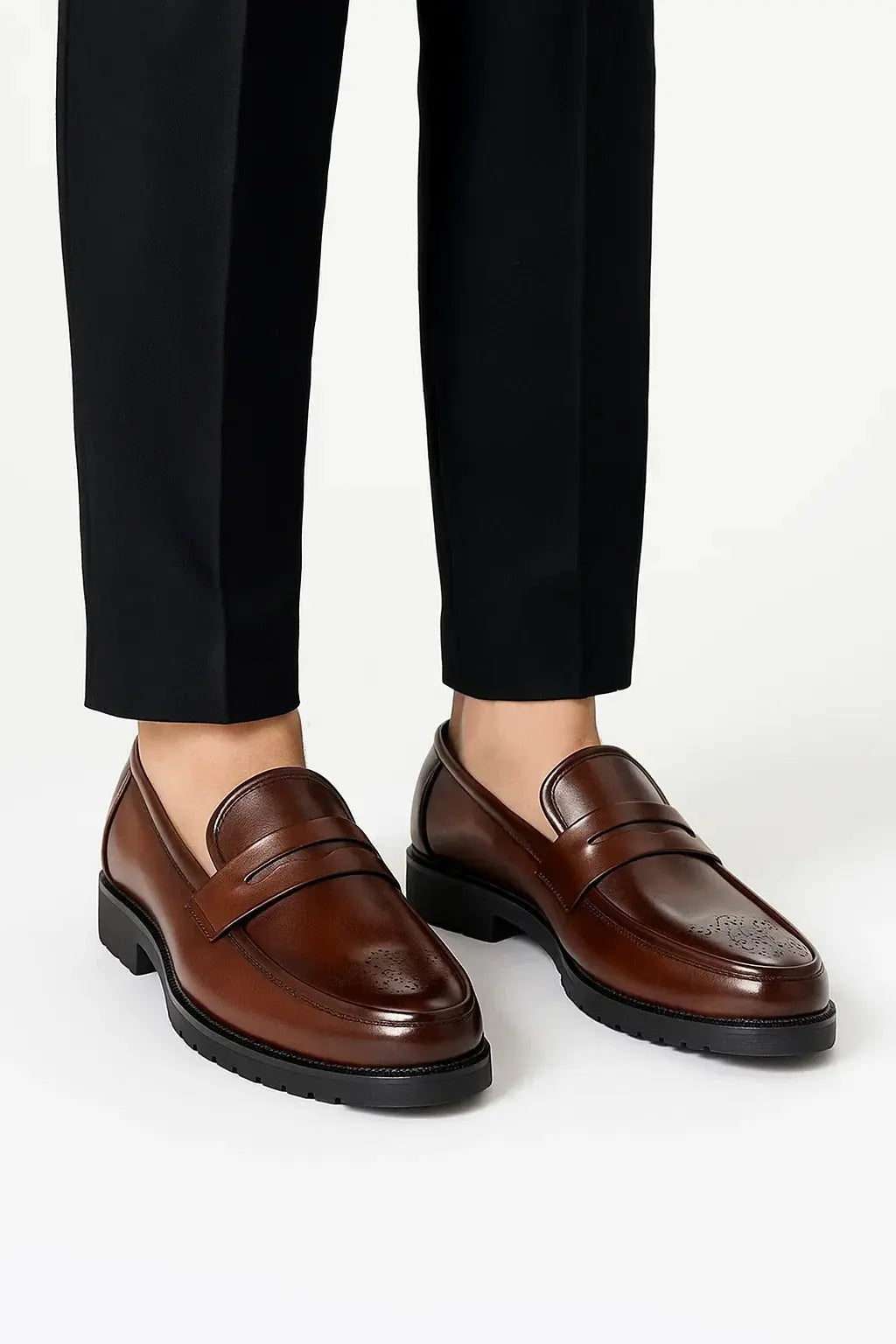 Harrington Oxford | Men's Oxford Shoes Leather Breathable Round Toe Formal Harrington Oxford