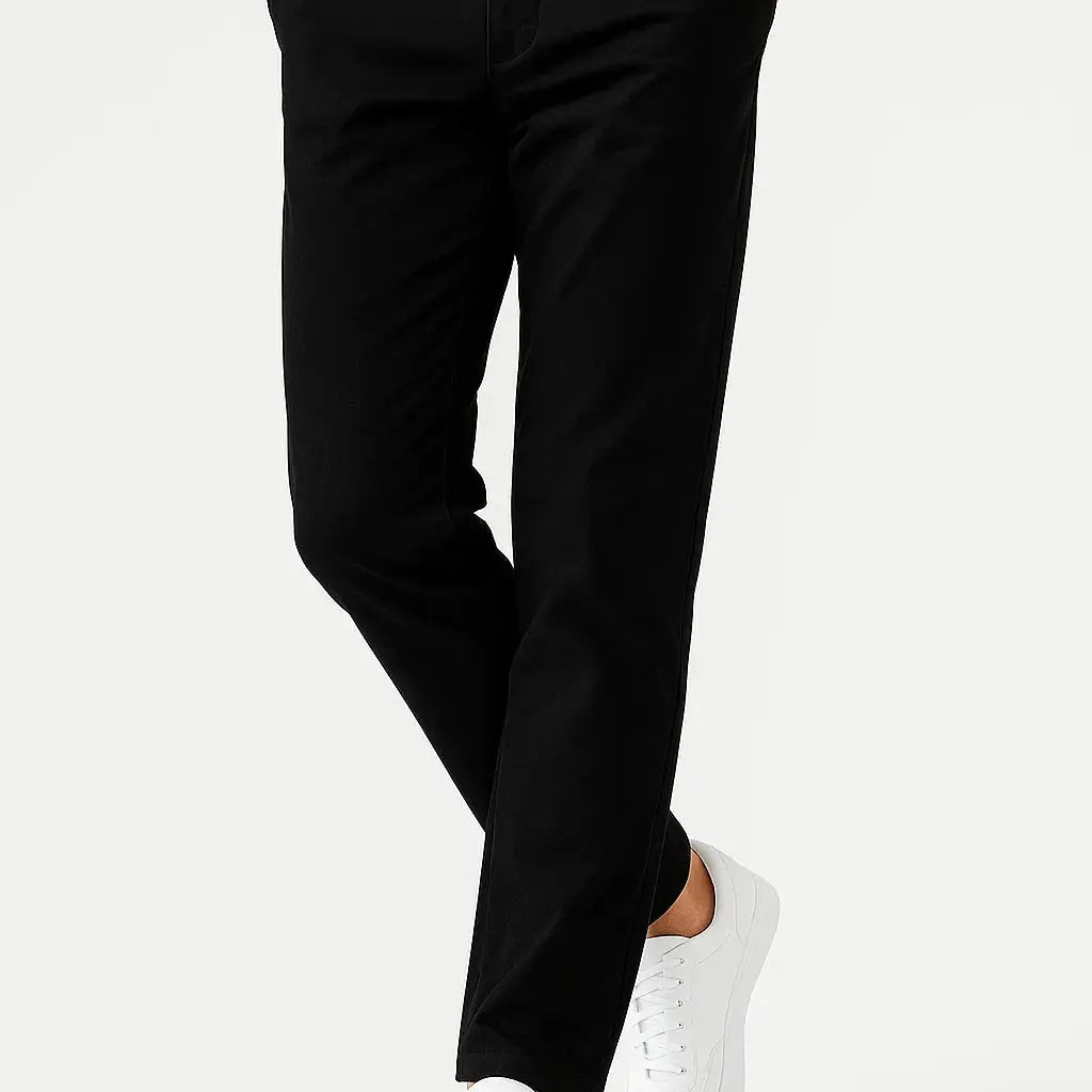 Harrington Oxford | Men's Chino Pants Khaki Cotton Stretch Straight Fit Harrington Oxford