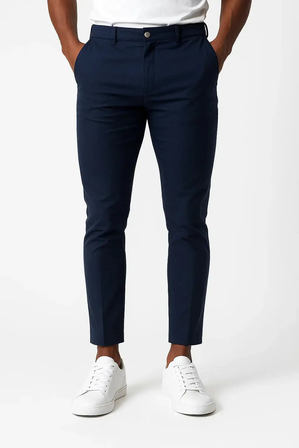 Harrington Oxford | Men's Chino Pants Khaki Stretch Fabric Modern Fit Harrington Oxford