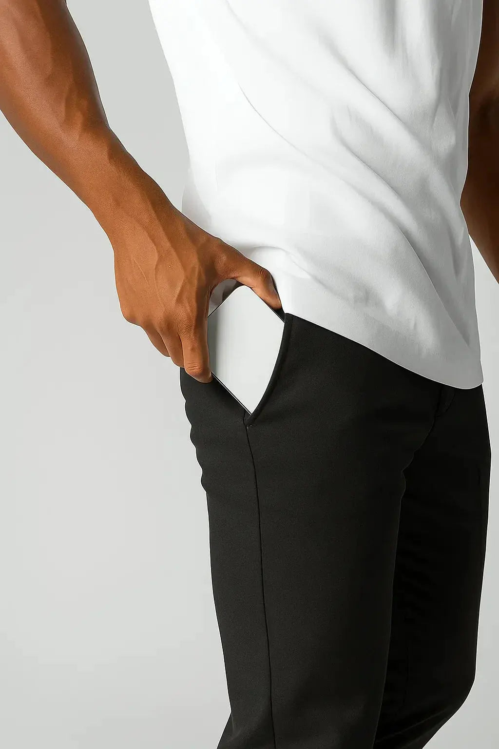 Harrington Oxford | Men's Chino Pants Khaki Stretch Fabric Modern Fit Harrington Oxford