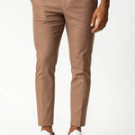 Harrington Oxford | Men's Chino Pants Khaki Stretch Fabric Modern Fit Harrington Oxford
